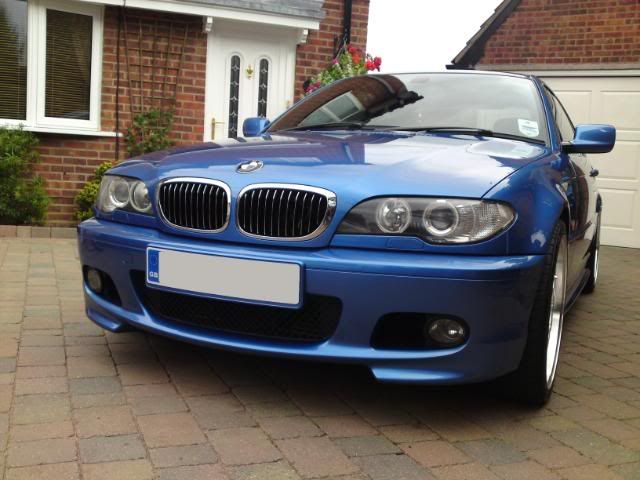 BMW E46 330cd Individual Estroil Blue Correction