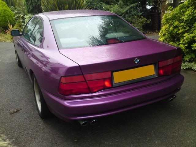 BMW E31 840i Very Rare Fuschia Pink Refined Details Car Valeting Car 