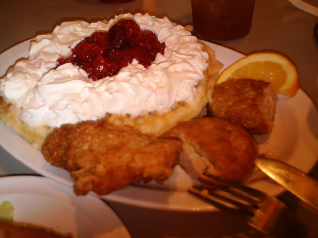 Chicken and waffles!