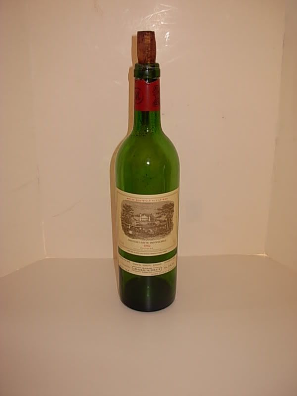 有关以下物品的详细资料 1982 chateau lafite rothschild empty