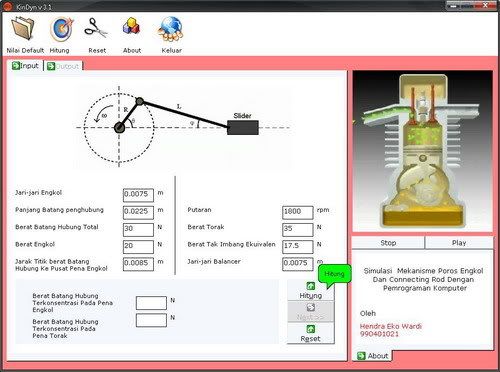 Slider Crank Mechanism. of slider-crank mechanism