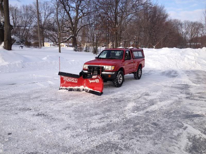 boss snow plow for toyota tacoma #4