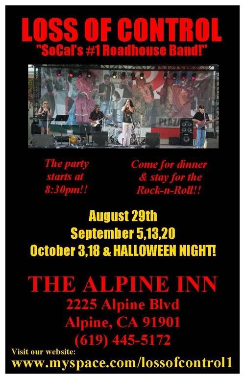 LOC Alpine dates