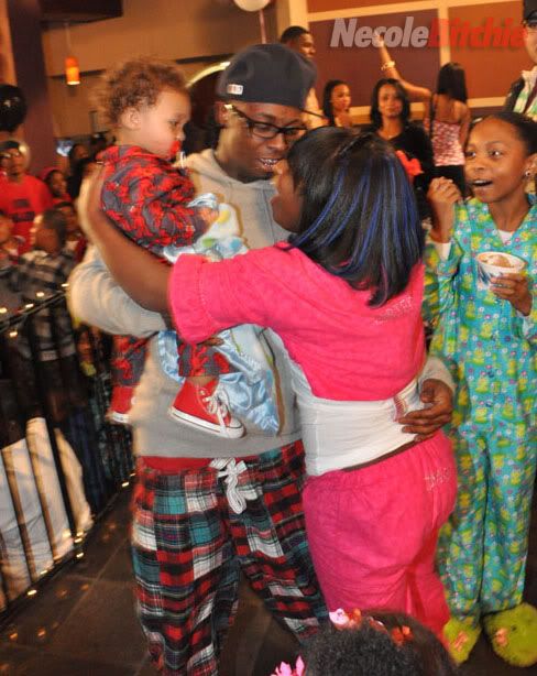Wayne must have Toya and Sarah in check as well. Toya carrying the baby—most 