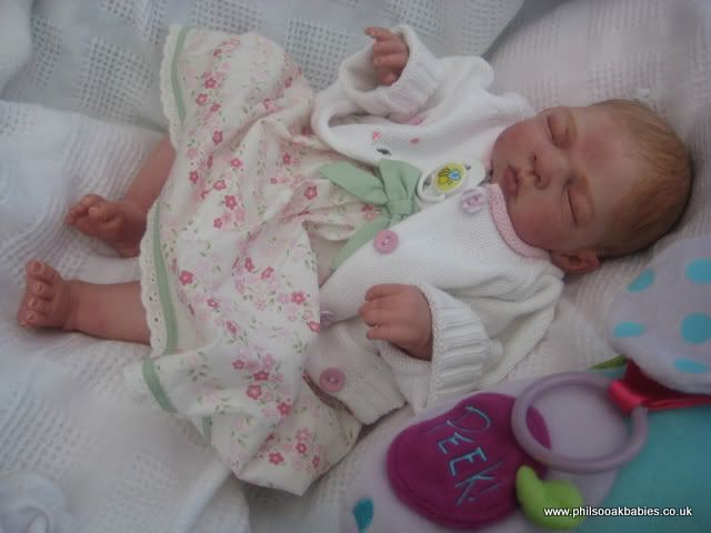Aimee, New Soft Vinyl Reborn Doll Kit by Phil Donnelly  