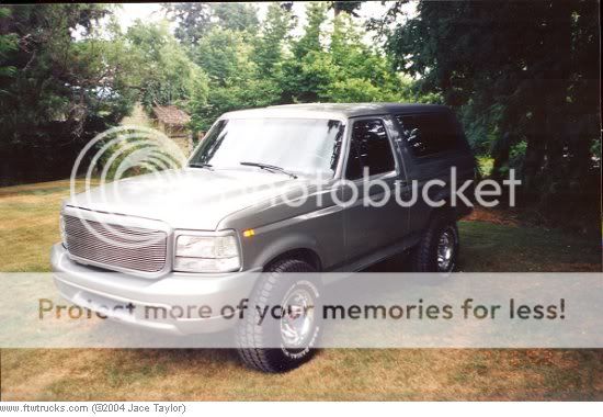 Ford bronco front clip swap #5