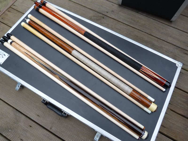 Steve Dunkel, Jon Spitz and Tom Coker cues for sale - AzBilliards.com