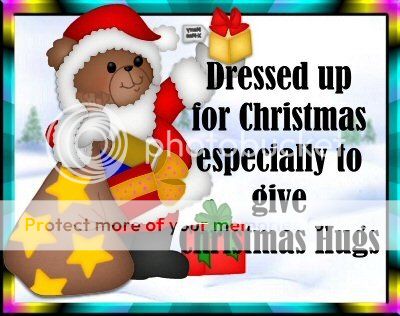 Christmas Bear Hug Pictures, Images and Photos