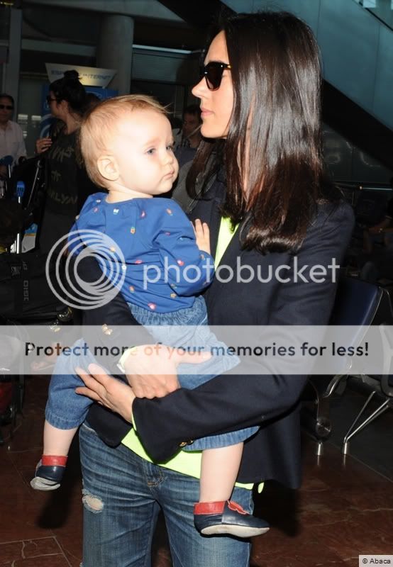 Jennifer Connelly & Family Touch Down in Cannes: ohnotheydidnt