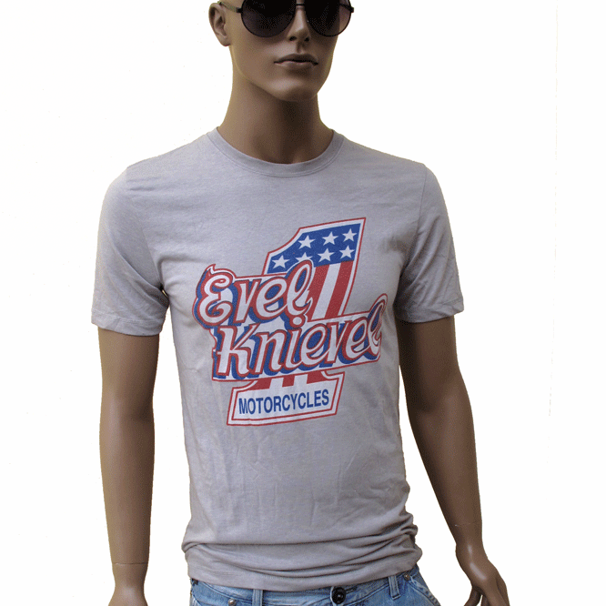 EVEL KNIEVEL No.1 VINTAGE T SHIRT S M L rEtRo aMeRiCan HaRleY dAvIdSoN