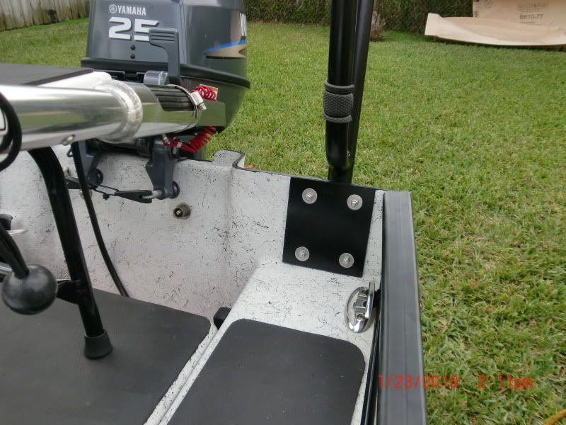 www.customgheenoe.com • View topic - Removable Poling Platform