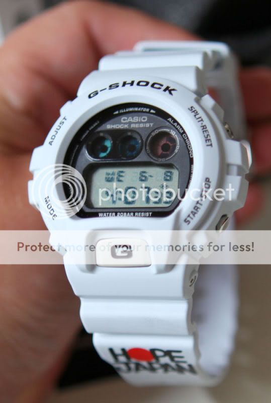  designer Eric Haze for some limited edition “Hope Japan” G Shocks